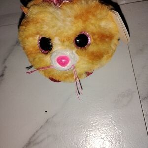 New T y Puffies Beanie Baby Ball Tabitha